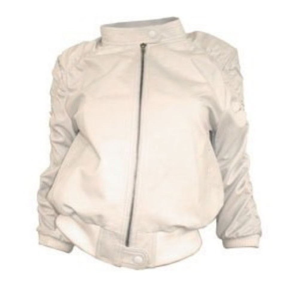 ISO KRMA Beige Leather Jacket ASO TVD - Picture 6 of 7